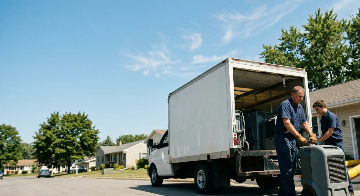 Water Damage Cleanup in South Solon, OH near me